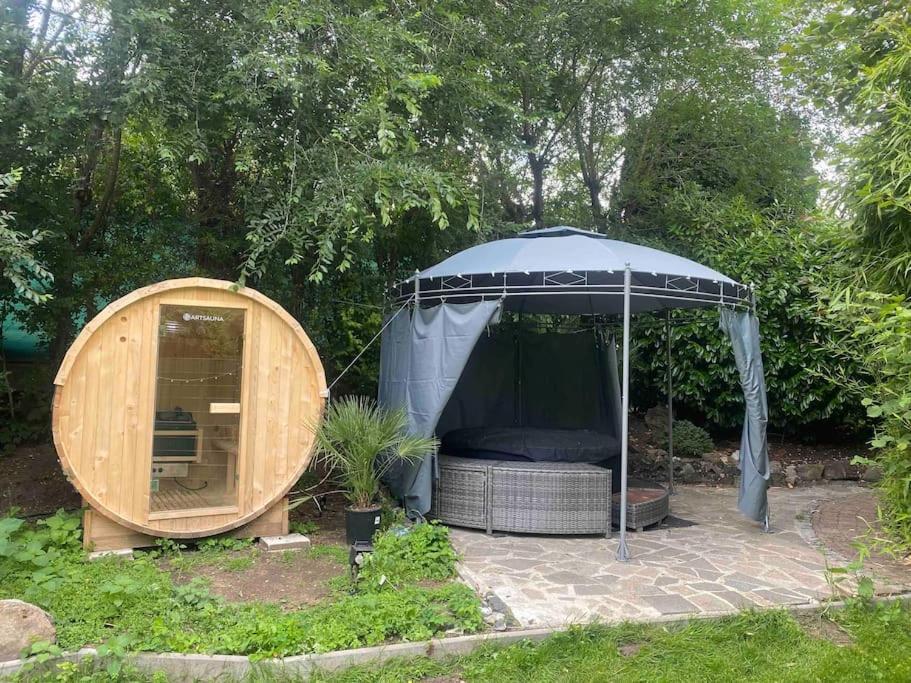 Ferien-Villa Direkt Am Rhein Sauna/Whirlpool Gotterswickerhamm Dış mekan fotoğraf